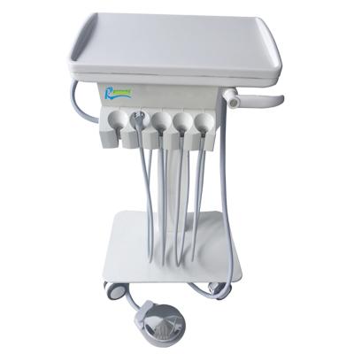 China Clinics BL-610J Veterinary Mobile Dental Unit with Dental Saliva Ejector Scaler for Veterinary Use for sale