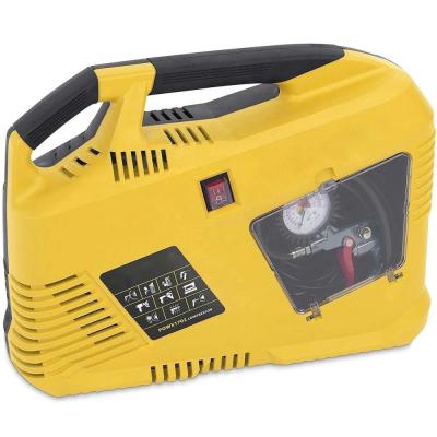 China OIL-LESS 1100W 1.5HP electric portable air compressor aircompressor ferm powerplus inflator pump for sale