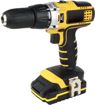 China 18V 20V Rechargeable Battery Electric Cordless Hammer Drill Driver Screwdriver Impact Power Drills PTCD712 for sale