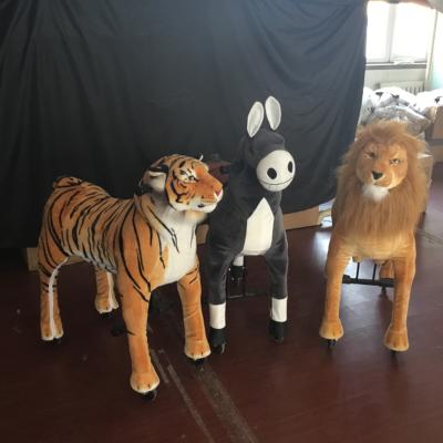 China Tour on the sale of Toy For! ! ! electric plush bounce animal scooter, machanical riding unicorn, magic prince horse for sale