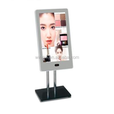 China Portable 21.5 inch Anti-dust photobooth selfie instagram photo mirror booth machine with printer camera for wedding digital photo frame for sale