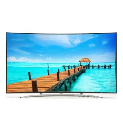 China For Indoor or Advertising VTEX China LCD TV 55 Cheapest Prices 65 Inch LED UHD 4K Curved TV For OEM Brands for sale