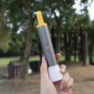 China HOTO Outdoor Camping Hiking Hiking High End Escorted In Dark Aluminum Survivor Flashlight USB Rechargeable Battery Flashlight With Hook for sale