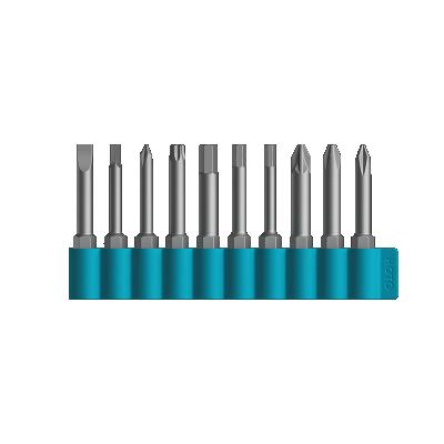 China HOTO Steel Sell Quality Detailed Design Rustproof Durable Home Tools Screwdriver Bit Set 50mm for sale