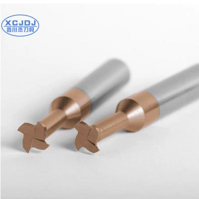 China General carbide high quality high speed wear resistant solid cast iron cutting XCJ t type milling cutter for sale