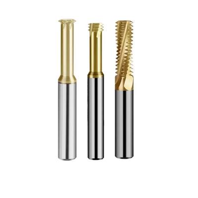 China Factory Wholesale High Quality Solid Carbide Solid Titanium Alloy Tooth Wire Milling Cutter for sale