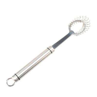 China 10 Inch Sustainable Wholesale Custom Stainless Steel Easy Clean Manual Egg Beater Kitchen Tools Beater for sale