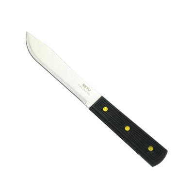 China New Disposable Household Stainless Steel Hot Sale Kitchen Butcher 6 Inch PP Handle Butcher Knife for sale