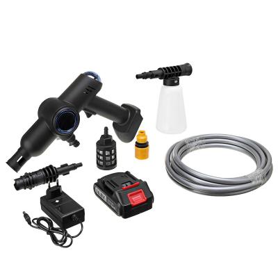 China ABS Electric Cordless Brushless Water Sterilize Portable High Pressure Gun Pressure Washer Car Washer for sale