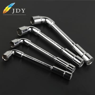 China Household Tool Kit Auto Repair Set 8-19mm Socket Wrench Set 7pcs L-type Wrench For Long Bolt for sale