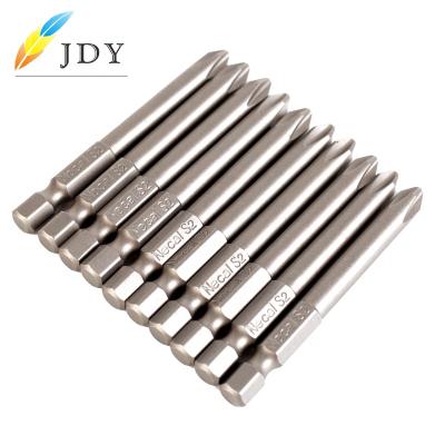 China Electric Screwdriver Bit Destornillador ph2 H5 Hex Drive For Precision Machinery Industry for sale