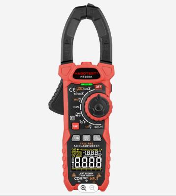 China Digital Flange Meter 1000v/1000A 6000 Counts Clamp Meter ac/dc True RMS HT208A Multimeter for sale