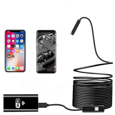 China Wireless Endoscope 5M Pipe Camera Borescope 1/5 Inch Waterproof Tube Drain WiFi Inspection Camera USB for sale