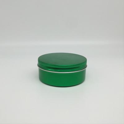 China 150ml 150g Recyclable Matte Green Aluminum Tin, Aluminum Can Matte Green for sale