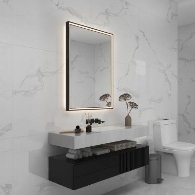 Chine Écran tactile moderne LED Smart Wall monté en forme personnalisée miroir de salle de bain Pour la maison de l' hôtel à vendre