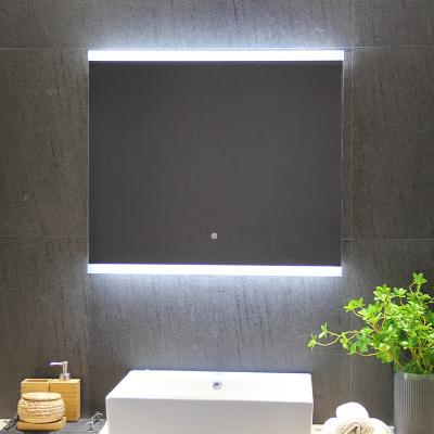 China Environmental Silver Mirror LED Vanity Mirror for Custom Makeup Bathroom Cabinet for sale