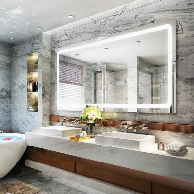 China Upgrade Your Living Space with Morden Luxury Oversized Hanging Hotel Bathroom Mirrors for sale