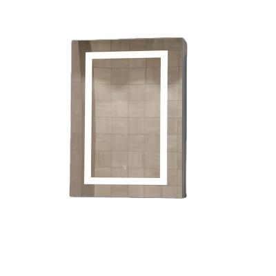 Cina Materiale di alluminio LED Vanity Mirror per cerchio personalizzato Specchio in legno e bagno in vendita