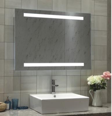 Cina Hotel Casa Camera da letto Bagno Sicurezza Parete Montaggio rettangolare Superiore Illuminato Specchio a LED in vendita