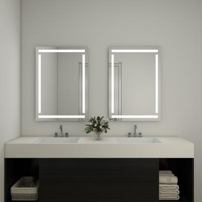 中国 Advanced Technology Swift Response Unadorned Style Vanity Mirror With Lights For Bedroom 販売のため