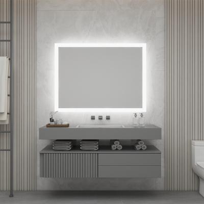 중국 Swiveling Design Creative Bathroom Mirror With Lights Environmentally Friendly 판매용