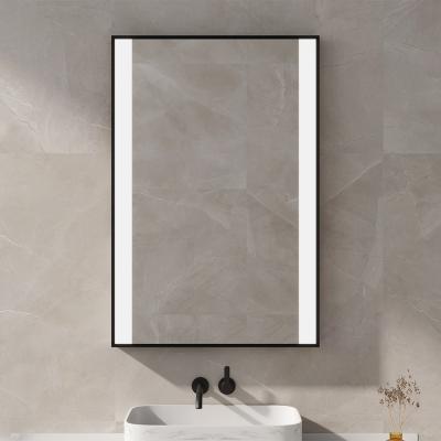 Chine Touche intuitive Style sans ornement Influence de la marque Miroir de salle de bain moderne avec lumières pour la maison et l'hôtel à vendre