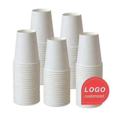 China Recyclable high quality single wall paper cup for hot drink for sale