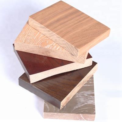 China Solid Wood Wooden Tables Cabinets Furniture Color Sample Oak Board Swatch for sale