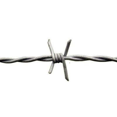 China ArmBorder Posts 14gauge Galvanized Barbed Wire Price Per Roll for sale