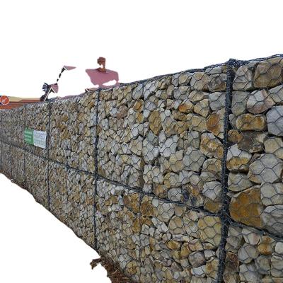 China High zinc gabion basket/gabion cage/anti-rust gabion retaining wall for sale