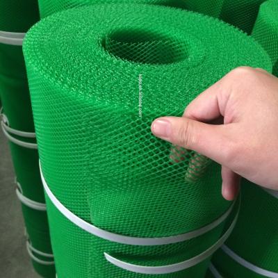 China Agricultural Mesh Green HDPE Extruded Plastic Flat Mesh for sale