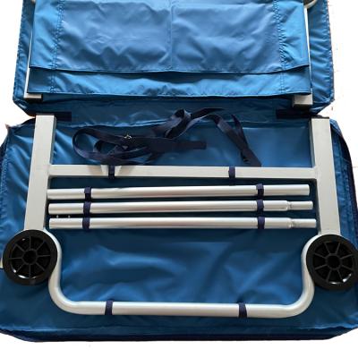 China Wholesale High Quality Durable Camping Ultralight Portable Bunk Folding Cradle Army Military Bed for sale