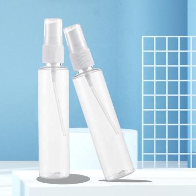 China 2021 popular high quality new product household products in stock 100ml spray pet plastic bottle with pump for sale for sale