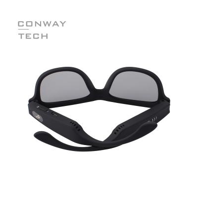 China Bone Conduction Headphone Delvelop Bone Conduction Speakers Glass Headphone Sunglasses Protect Safe Music Calls UV400 for sale