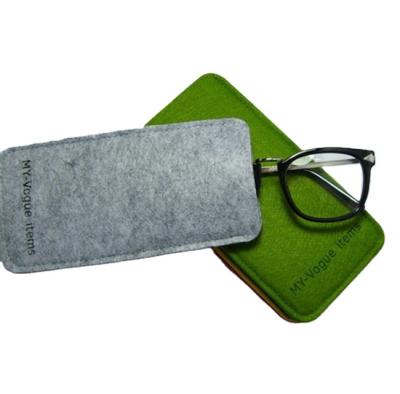 China Portable Cloth Glasses Pouch Felt Eyewear Case Sunglasses Case Bag Pouch Felt Glass Case Bag Pouch for sale