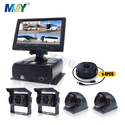 China Waterproof 7 Inch Full HD Night Vision Truck Bus Mobile Rearview Backup Reverse Camera DVR Monitor System for sale