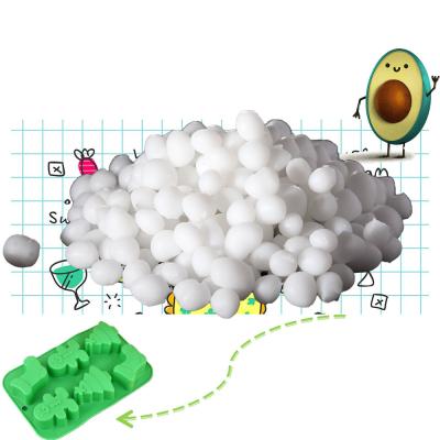 中国 10A~95A 食用品級 TPEゴム素材 立方体式再利用可能な氷皿用粒 販売のため