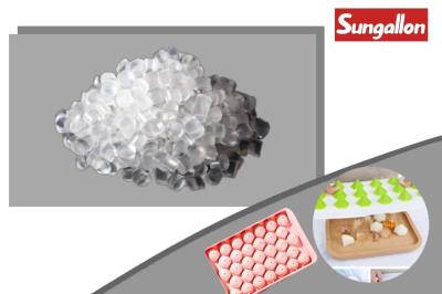 China Materia prima TPE suave para la bandeja de cubos de hielo OEM aceptable en venta