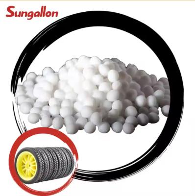 China Sungallon TPR Plastic Material TPE Elastomer Material Granules Durable Rubber Toy Tire Injection Molding Grade for sale