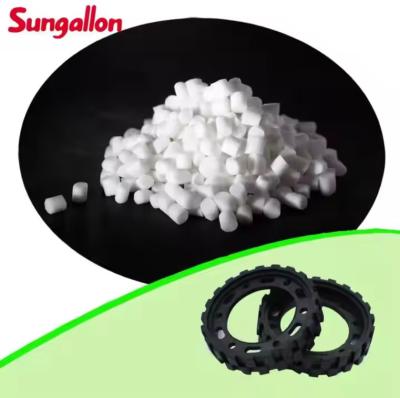 China GP520 TPR Plastic Material TPE Elastomer Material White Opaque Module No GP520 for Customer Requirements for Toy Tires for sale