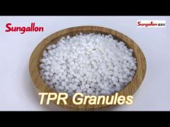 certified tpr granules for injection molding elongation custom colors