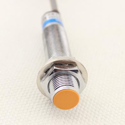 China Metal detect proximity switch GAM4-12GM-N1 M12 sense distance 2mm or 4mm metal inductive proximity sensor DC10-36V AC90-250V PNP NPN IP67 for sale