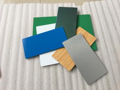 China Aislamiento de calor compuesto de aluminio del panel del azul de perla PVDF para el revestimiento de la pared en venta