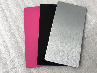 China Rosa-/Schwarz-Äußeres isolierte Stärke der Wand-Fassadenelement-hohen Intensitäts-5mm zu verkaufen