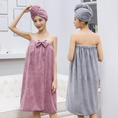 China Wholesale price shower child safe custom portable bath towels fashion portable lady quickly for sale