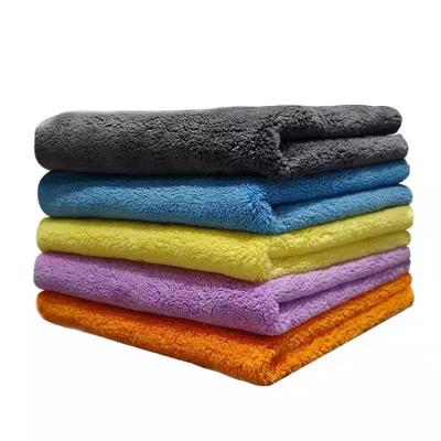 China Durable Super Absorbent Micro Fiber 40x60 Towel Car Cleaning Wash Quick Dry Cloth For Car for sale