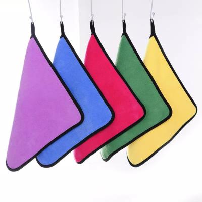 China Viable Personal Microfiber Car Towel Microfiber Car Logo Cloth Wash Cleaning Dry Towel for sale