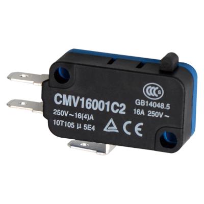 China CNTD low price wide variety of service miniature high quality micro flash key CMV16 series micro switch CMV16001C2 for sale