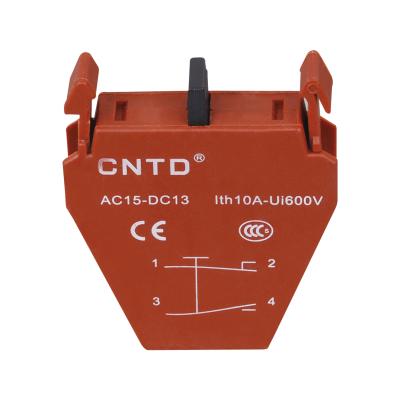 China CNTD Security Series C2/C3 Push Button Switch Waterproof Contact Blocks C11VN for sale