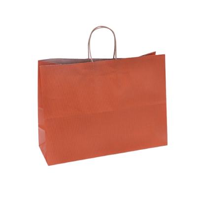 中国 takeaway food packaging full-page tote custom printed double layer luxury gift paper shopping bag 販売のため